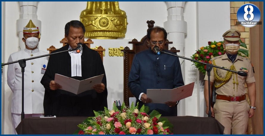 নাগালেণ্ডৰ ৰাজ্যপাল হিচাপে শপত ল'লে অধ্যাপক জগদীশ মুখীয়ে... 1 489