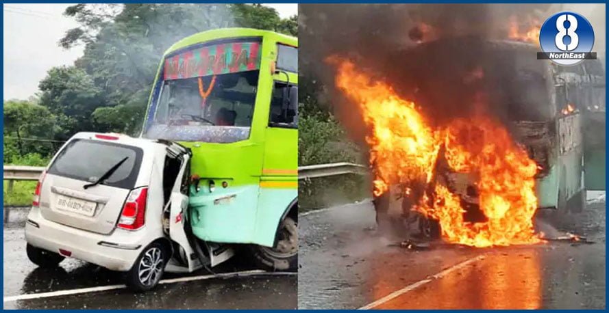 বাছ-ৱাগন আৰৰ মাজত ভয়ংকৰ সংঘৰ্ষ, অগ্নিদগ্ধ হৈ মৃত্যু ২ মহিলাসহ ৫ জনৰ 1 G8 3