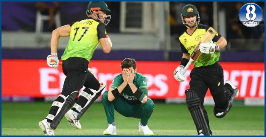 টি-২০ বিশ্বকাপৰ ছেমি-ফাইনেলত ধৰাশায়ী হ’ল পাকিস্তান, ৫ উইকেটত জয়ী কেংগাৰু বাহিনী... 1 108