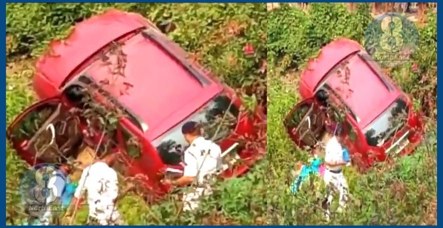 নিয়ন্ত্ৰণহীন হৈ দ খাৱৈত পৰিল তীব্ৰবেগী ডাষ্টাৰ বাহন, মহিলাৰ মৃত্যু- গুৰুতৰভাৱে আহত স্বামী 1 G2 31