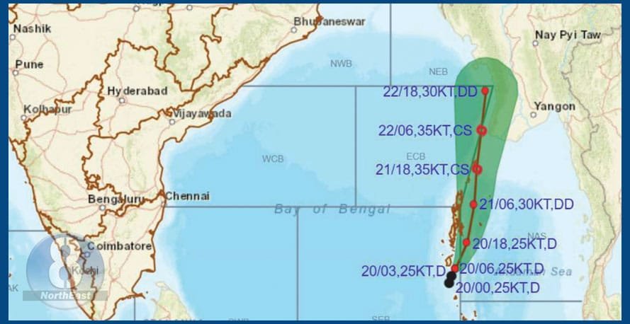 আহি আছে 'আছানী'! সোমবাৰৰ পৰা ৰাজ্যৰ বিভিন্ন প্ৰান্তত প্ৰবল বতাহ-বৰষুণৰ আগজাননী 1 G9 4