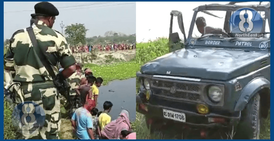 ভাৰত-বাংলা সীমান্তত BSFৰ বাহন দুৰ্ঘটনাগ্ৰস্তঃ সন্ধানহীন দ্বিতীয়জন জোৱানৰ মৃতদেহ উদ্ধাৰ... 1 image 2022 03 19 155244