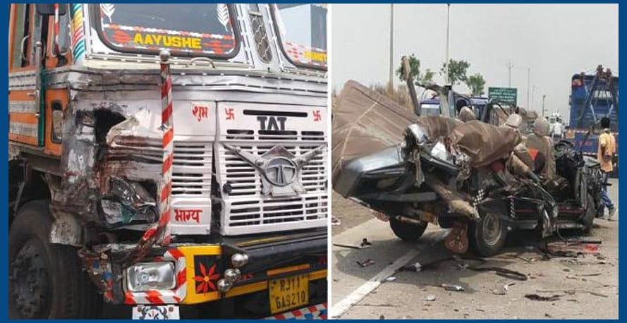 ভয়ংকৰ দুৰ্ঘটনা! ট্ৰাক আৰু ক্ৰুইজাৰৰ মুখামুখি সংঘৰ্ষত নিহত শিশু, মহিলাসহ ৮ জন 1 G6 5