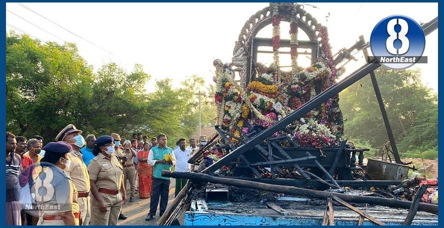 মন্দিৰৰ ৰথযাত্ৰাৰ সময়ত ভয়ংকৰ দুৰ্ঘটনা, বিদ্যুৎস্পৃষ্ট হৈ শিশুসহ ১১ জনৰ মৃত্যু 1 rath yatra