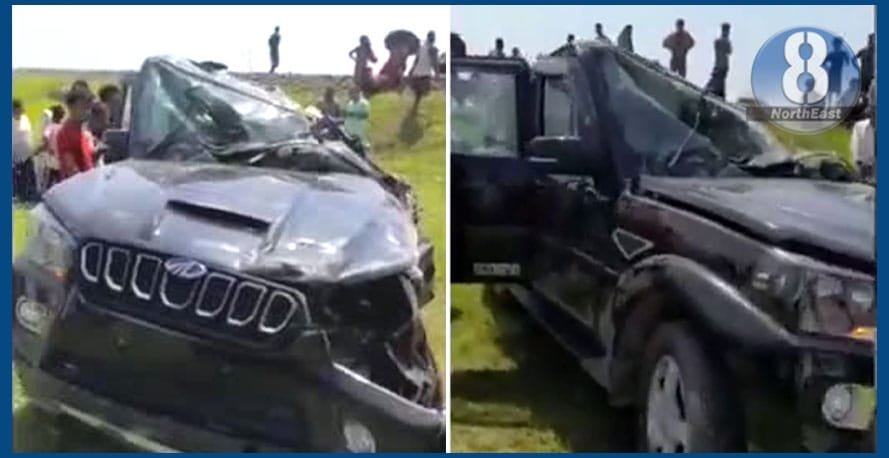 ভয়ংকৰ! স্কৰপিঅ’ বাহনক মহটিয়াই নিলে যাত্ৰীবাহী ৰে’লে, দুজনৰ মৃত্যু 1 G2 9