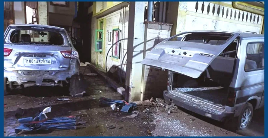 ভয়ংকৰ IED বিস্ফোৰণে কঁপালে চুবুৰীয়া ৰাজ্য মণিপুৰ... 1 G6 3
