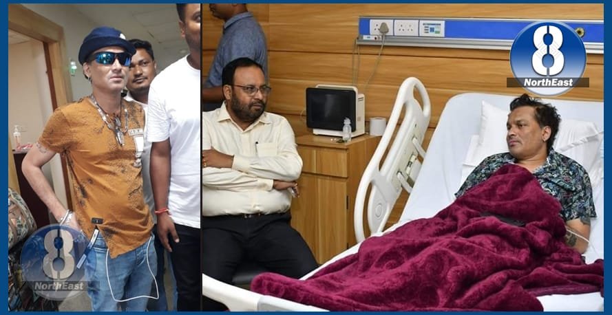 zubeen from hospital