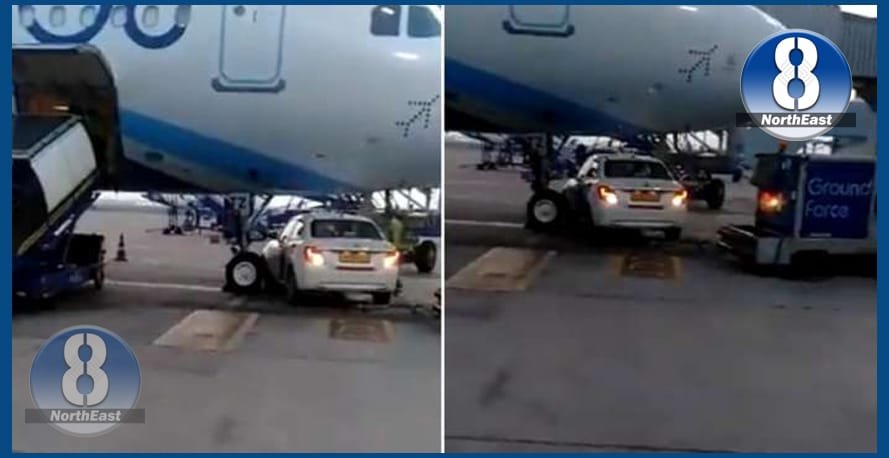 car under flight