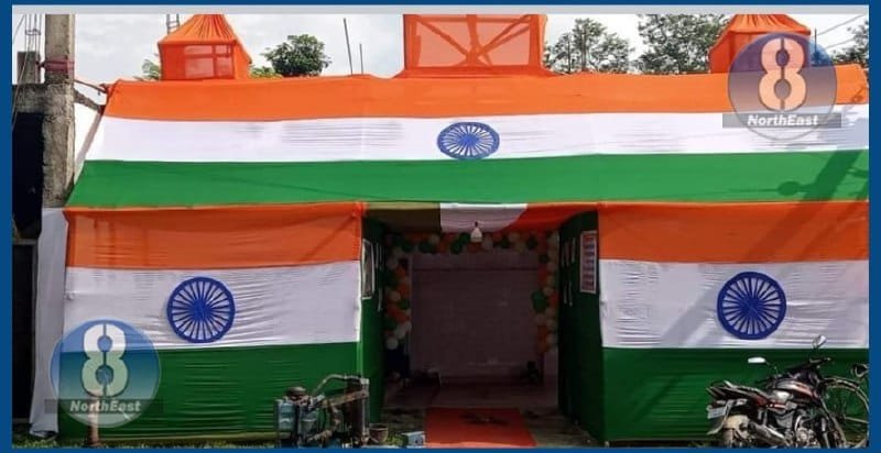 অসমৰ এইখন গণেশ পূজাৰ পেণ্ডেল সাজিবলৈ ব্যৱহাৰ হ’ল ৰাষ্ট্ৰীয় পতাকা, তীব্ৰ প্ৰতিক্ৰিয়া… 1 photo1661946242
