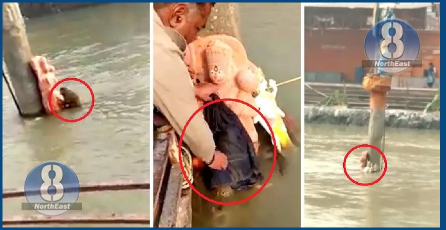 অলৌকিক! স্বয়ং হনুমানৰ বাবে ৰক্ষা পৰিল এটা বান্দৰৰ জীৱন... 1 hanuman save life of monkey