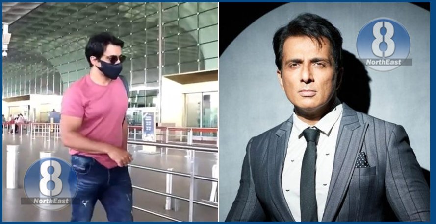sonu sood airport