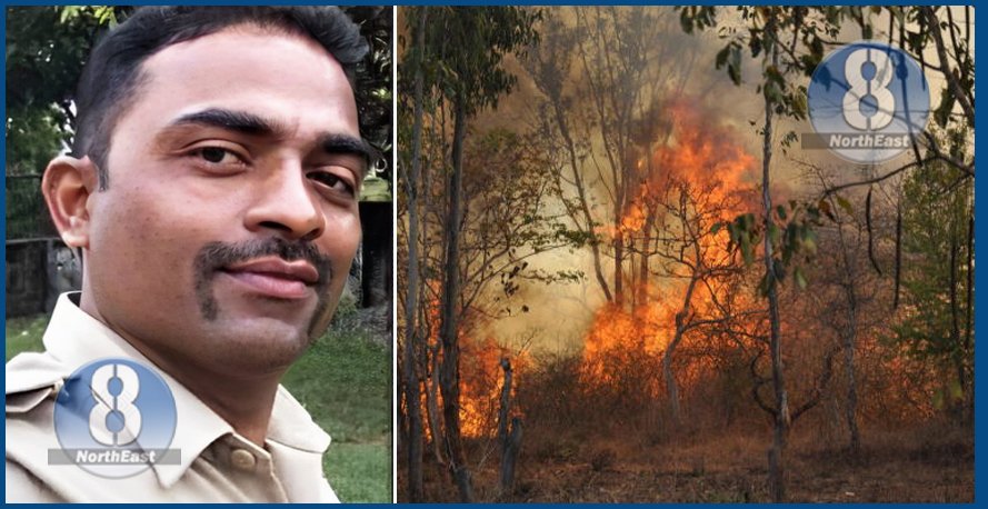 শোকাবহ! বনজুই নিৰ্বাপনৰ চেষ্টা কৰি গুৰুতৰভাৱে অগ্নিদগ্ধ বনৰক্ষী, হাস্পতালত মৃত্যু 1 anibidu
