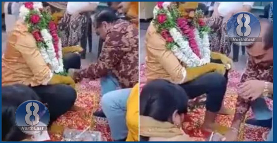 মৰ্মান্তিক! বিয়াৰ উখল মাখল পৰিৱেশৰ মাজত দৰাৰ গাত হালধি সানি থাকোতেই হঠাৎ ঢলি পৰি মৃত্যু বন্ধুৰ, ভাইৰেল ভিডিঅ’… 1 dora frnd