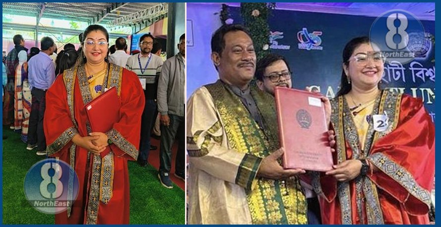 অভিনেত্ৰী গায়ত্ৰী মহন্তলৈ গুৱাহাটী বিশ্ববিদ্যালয়ৰ ডক্টৰেট ডিগ্ৰী… 1 dr gtr
