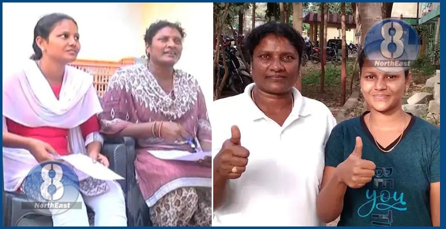 সাফল্যৰ অন্য এক কাহিনী! কন্যাৰ সৈতে একেলগে SI পৰীক্ষাত অৱতীৰ্ণ হৈ সফলতা অৰ্জন মাতৃৰো… 1 m d si