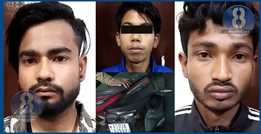 ৰাজপথত নিশা চাঞ্চল্যকৰ ডকাইতিকাণ্ড! বাইকত অহা যুৱকক ভাবুকি দি ধন লুট ৩ দুৰ্বৃত্তৰ… 1 1 2