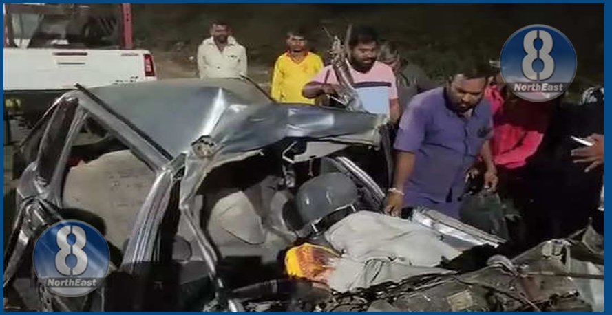 মৰ্মান্তিক! নিয়ন্ত্ৰণ হেৰুৱাই পিছফালৰ পৰা ট্ৰাকত প্ৰচণ্ড খুন্দা চাৰিচকীয়া বাহনৰ, খুৰাক-ভতিজাকৰ অকাল মৃত্যু… 1 khura bhotija