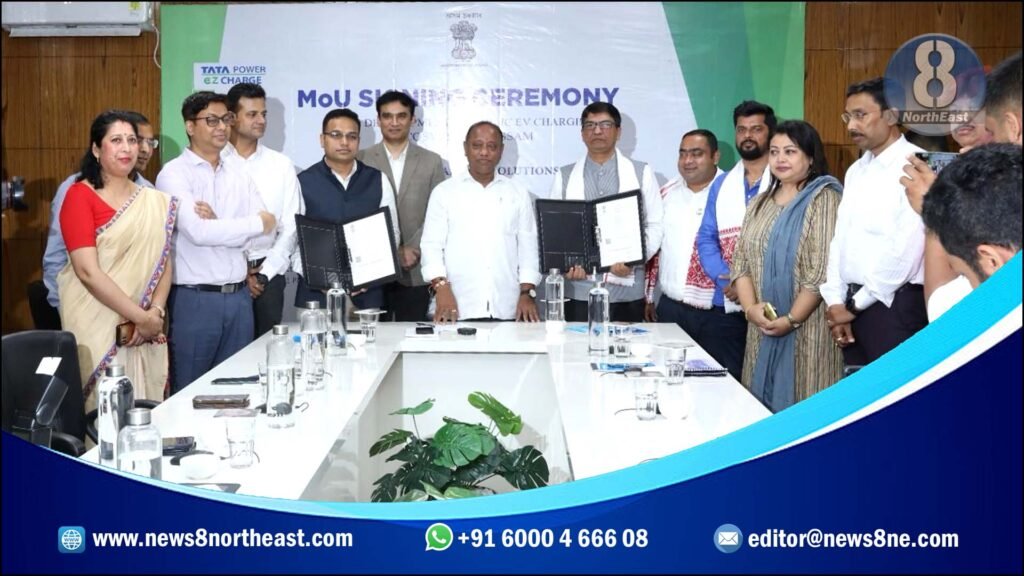 Guwahati: Tata Power Collaborates with Assam Government to Boost EV Charging Infrastructure in the City 1 Guwahati Assam Governemtn MoU with Tata Power EV Charging Solutions