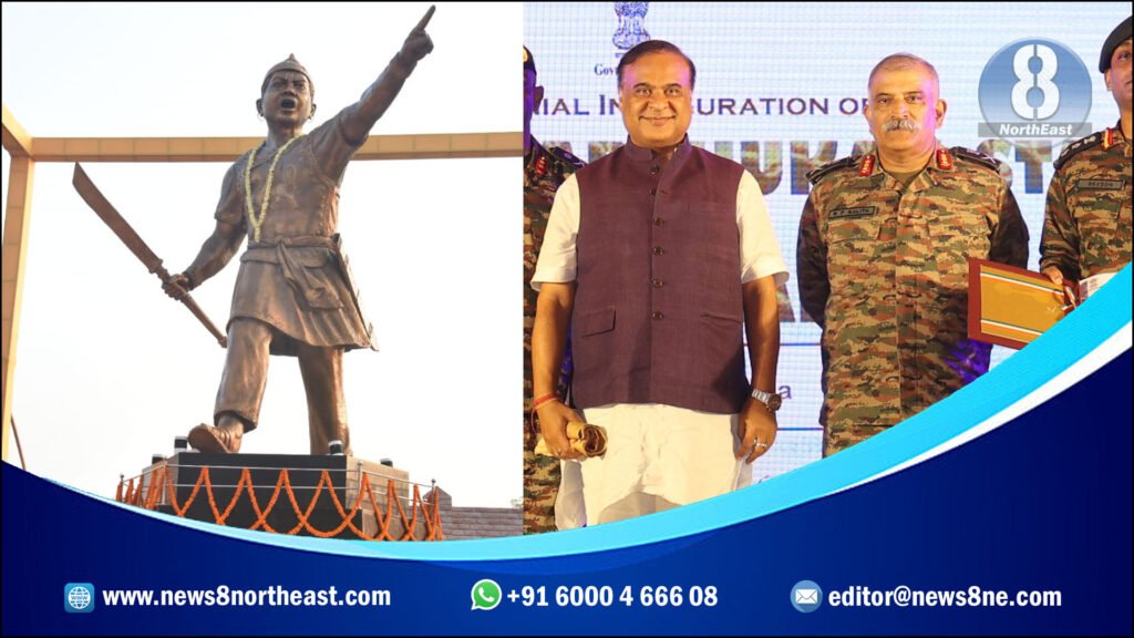 Himanta Biswa Sarma Unveils Statue of Legendary Ahom General Lachit Barphukan in Guwahati Military Station 1 Himanta Biswa Sarma Lachit Barphukan Statue Image