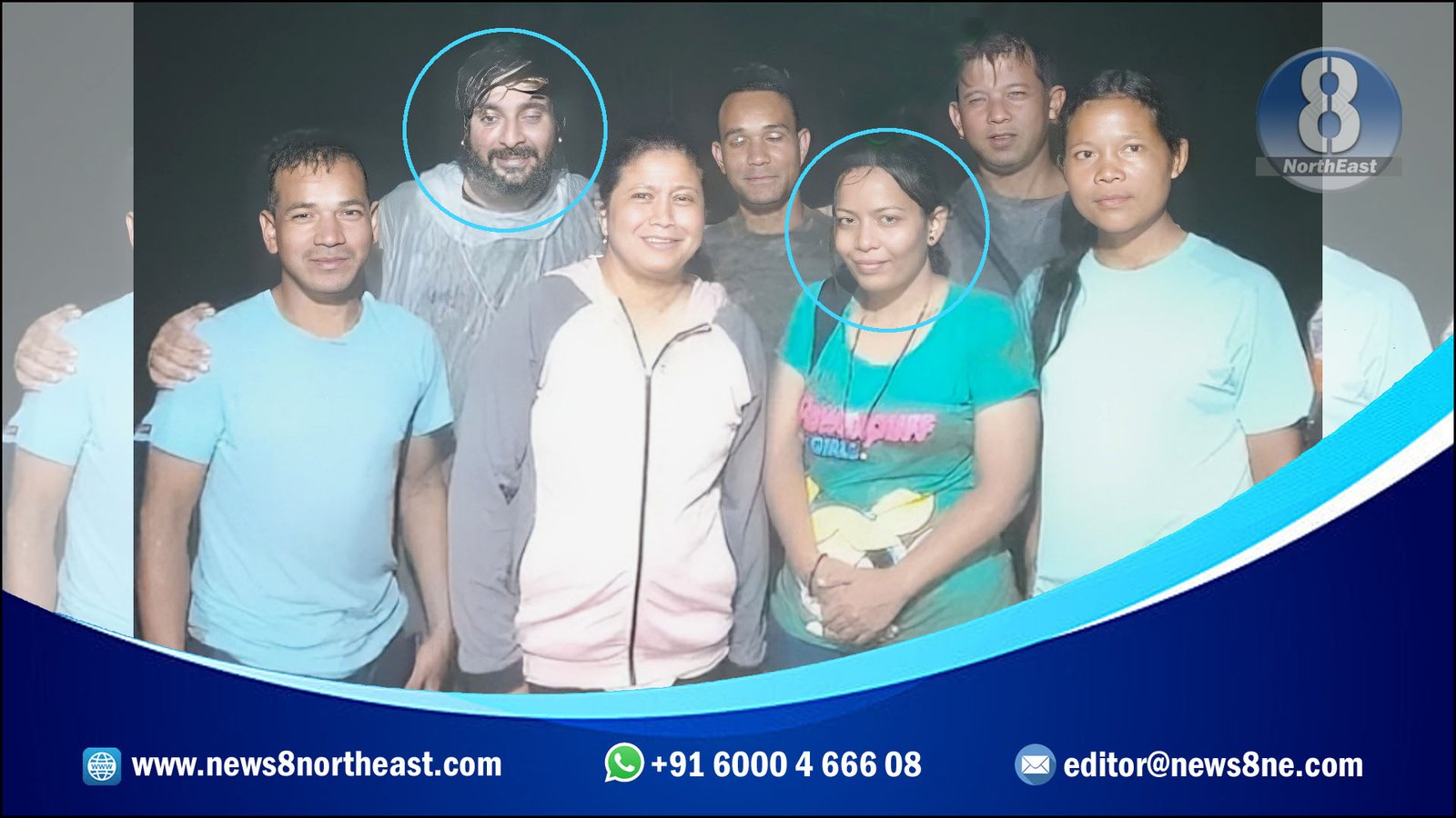 Meghalaya- Two missing tourists rescued