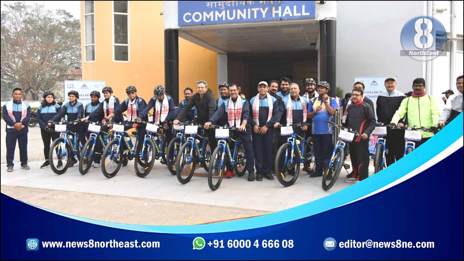guwahati-aai-rscb-ner-no-single-use-plastic-cycle-rally-news8northeast