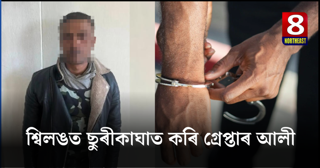 শ্বিলঙত ছুৰীকাঘাত কৰি গ্ৰেপ্তাৰ আলী 1 আলি