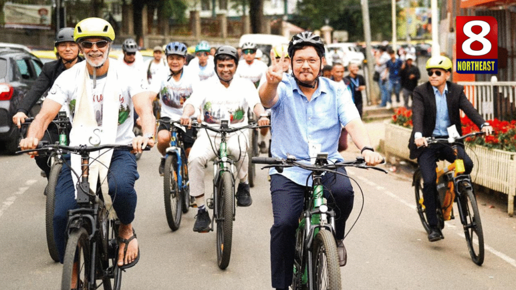 উত্তৰ-পূবৰ এইখন চহৰত মুকলি ই-চাইকেল শ্বেয়াৰিং চাৰ্ভিছ, QR ক’ড স্কেন কৰি ভাড়াত ল’ব পাৰিব চাইকেল 1 qr