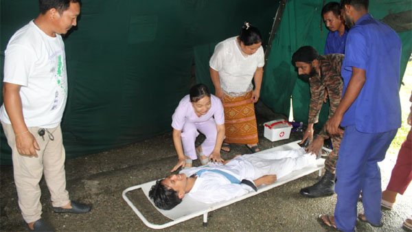 Arunachal Pradesh Joint Earthquake Drill with Army2