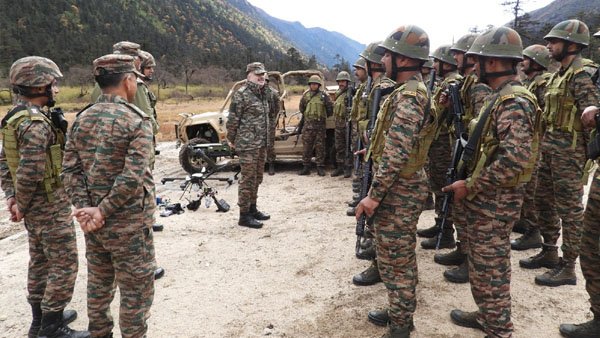 Spear Corps commander reviews operational readiness in Dibang Valley 2 NE copy 11