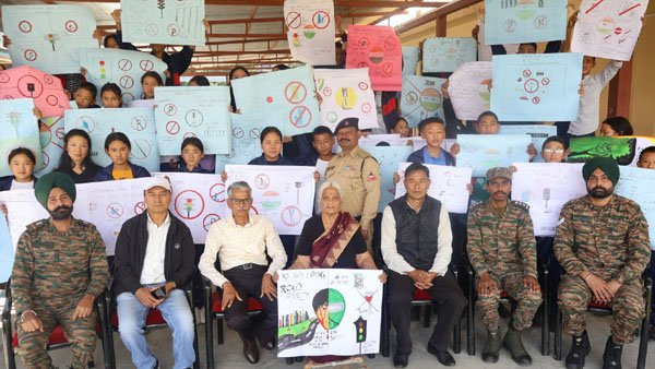 Students join road safety awareness drive in Tawang 1 NE copy 46