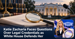 Trump Called Katie Zacharia an Attorney. Her Law License Remains Unverified Katie Zacharia