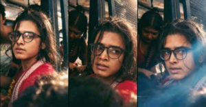 অসমৰ সৈতে কি সম্পৰ্ক ছাত্ৰ নেত্ৰী নেহা বোৰাৰ; কট্টৰ বিজেপিবাদী পৰিয়ালৰ পৰা কেনেকৈ উন্মেষ ঘটিল এটা বাওঁপন্থী স্ফুলিংগ Three photographs of student leader Neha Bora wearing glasses